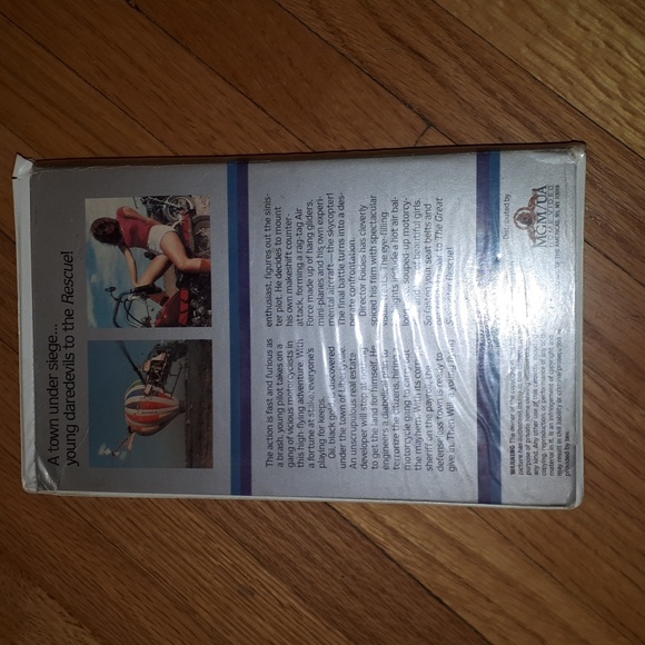 The Great Skycopter Rescue VHS Clamshell - Picture 2 of 3